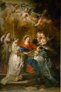 Peter Paul Rubens Ildefonso altar oil on canvas